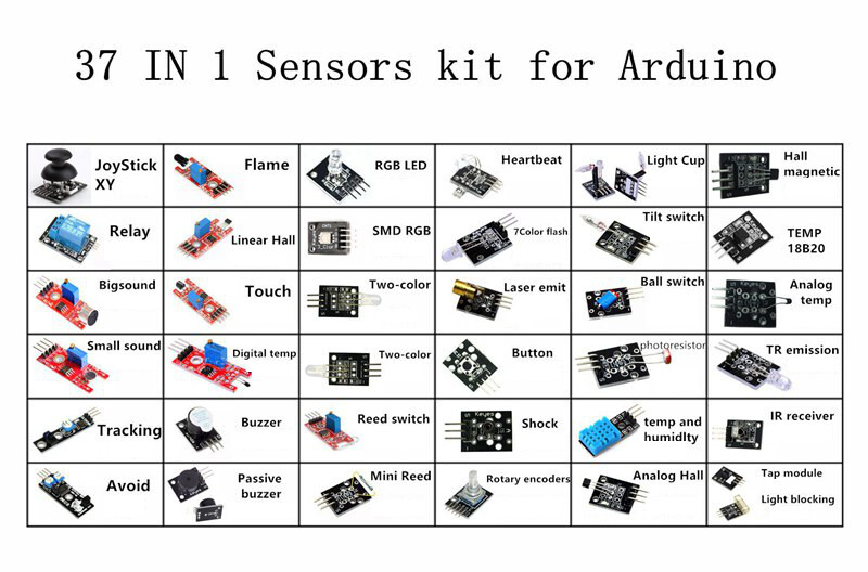 37 IN 1 Sensors kit
