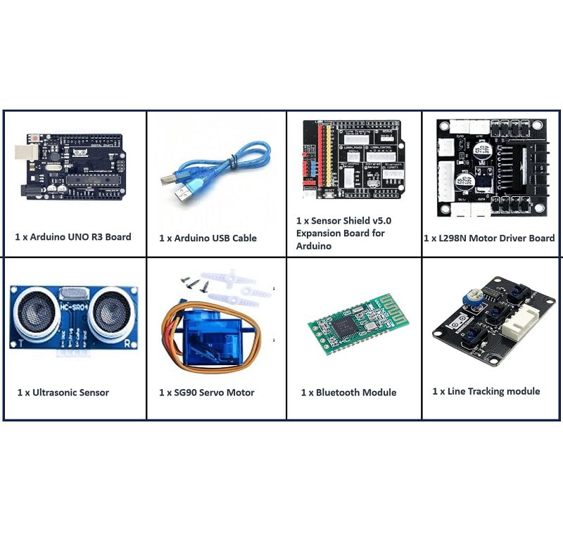 DIY Uno Project Smart Robot Car Kit DIY Uno Project Smart Robot Car Kit