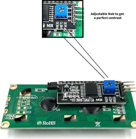 LCD Display 16x2 module with IC2 LCD Display 16x2 module with IC2